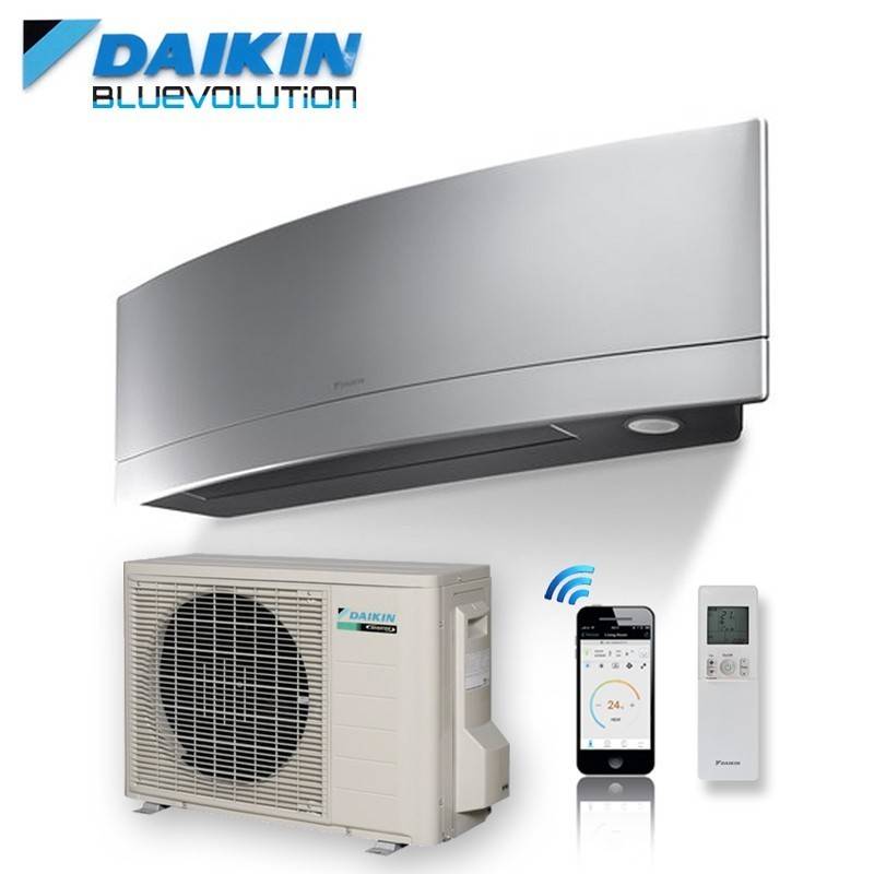 Daikin szett Emura 3 FTXJ20AS+RXJ20A ezüst 2 kW