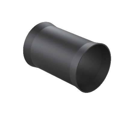 DucoFlex Összekötőelem D63 (00004554) toldóidom 63 mm szellőzéstechnikai csővezetékhez