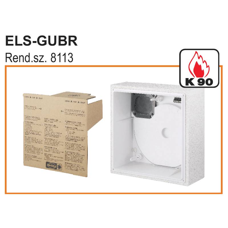 HELIOS ELS-GUBR ventilátorház