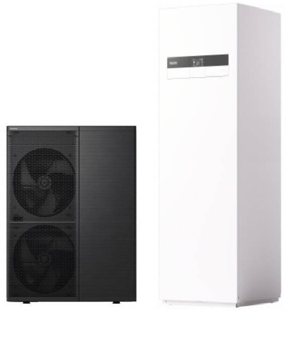 Panasonic WH-WXG12ME8/WH-ADC0316M9E83 R290 Aquarea T-CAP M sorozatú hőszivattyú All-in-One 260 l HMV beltéri egységgel