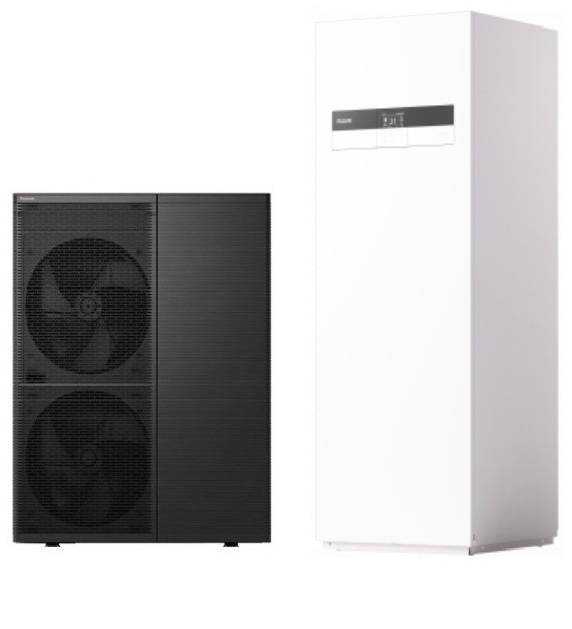 Panasonic WH-WXG12ME8/WH-ADC0316M9E82 R290 Aquarea T-CAP M sorozatú hőszivattyú All-in-One 185 l HMV beltéri egységgel
