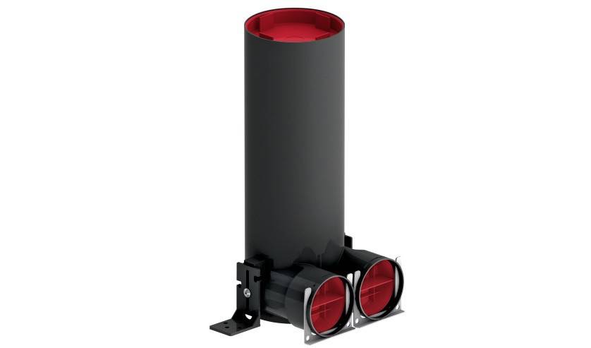 TVA-P 75 levegőnyílás ház, 300 mm